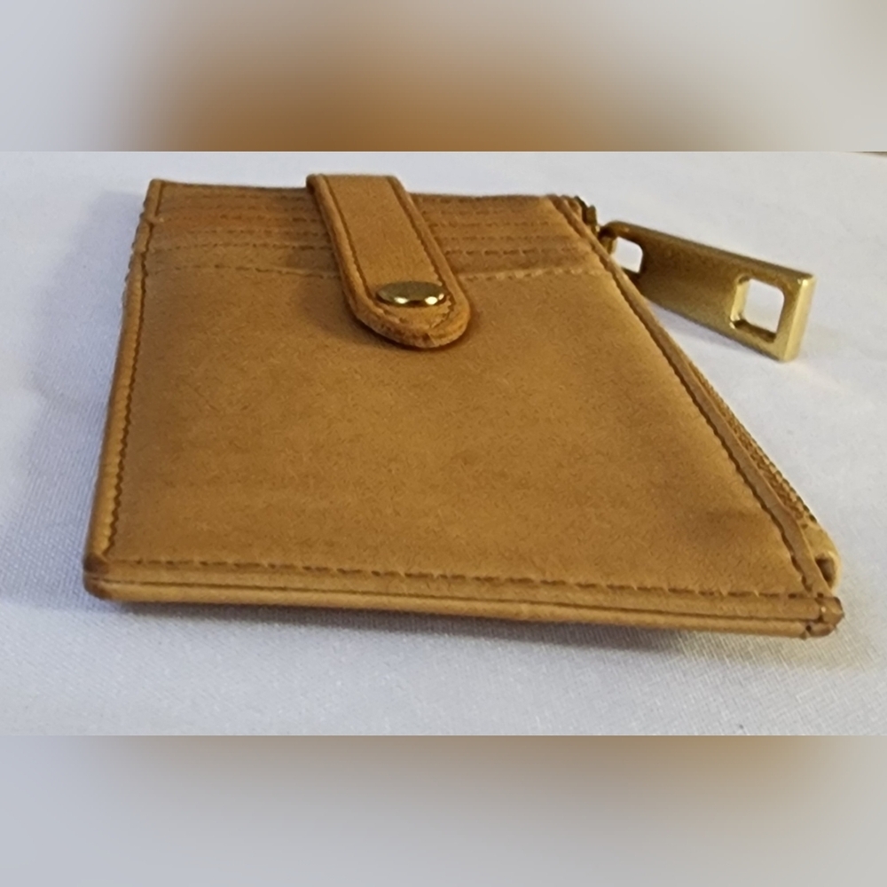 Margot New York Leather Card Case Wallet 12 Card Slot - Picture 10 of 13